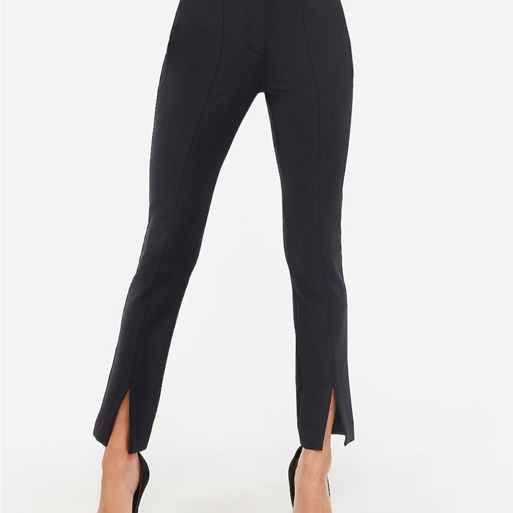 Cropped Skinny High Rise pants